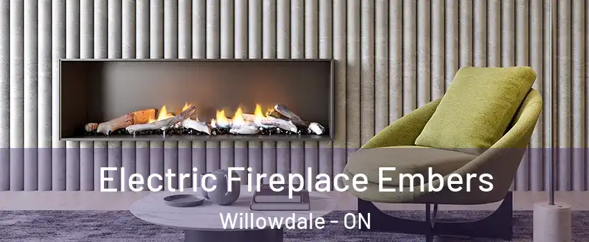  Electric Fireplace Embers Willowdale - ON