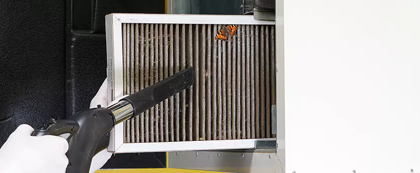 Clogged Air Duct Cleaning Process in Willowdale, ON