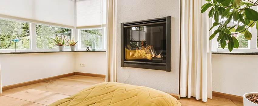 Residential Fireplace Ceramic Glass Installation in Willowdale, ON
