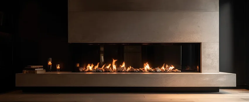 Gas Fireplace Ember Bed Design Services in Willowdale, Ontario