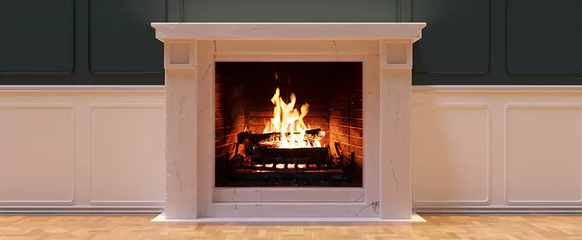 Open Flame Wood-Burning Fireplace Installation Services in Willowdale, Ontario