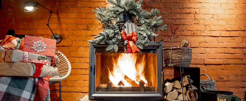 Travis Industries Linear Gas Fireplace Installation in Willowdale, Ontario