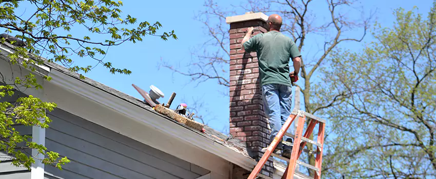 Vinyl and PVC Chimney Flashing Installation in Willowdale, ON