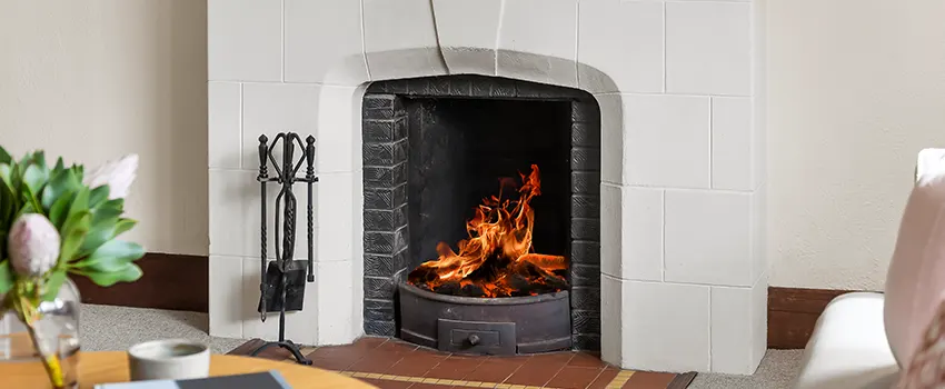 Classic Open Fireplace Design Services in Willowdale, Ontario