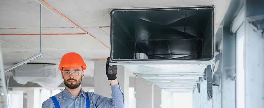 Clogged Air Duct Cleaning and Sanitizing in Willowdale, ON