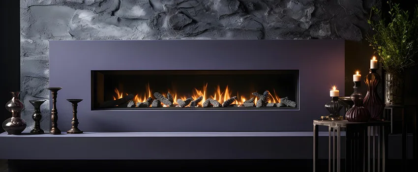 Ember Bed for Ventless Gas Fireplace in Willowdale, ON