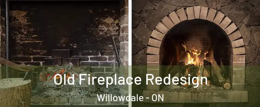  Old Fireplace Redesign Willowdale - ON
